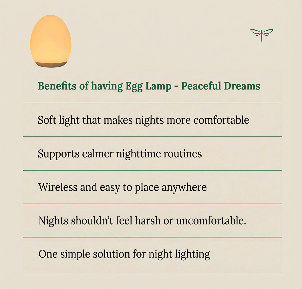 Egg Lamp · Peaceful Dreams